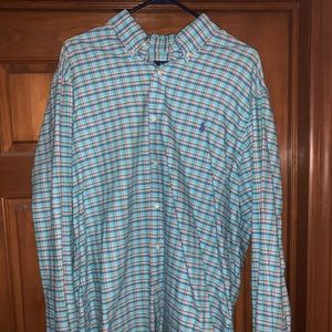 Men’s Polo Ralph Lauren Plaid Button Down XL
